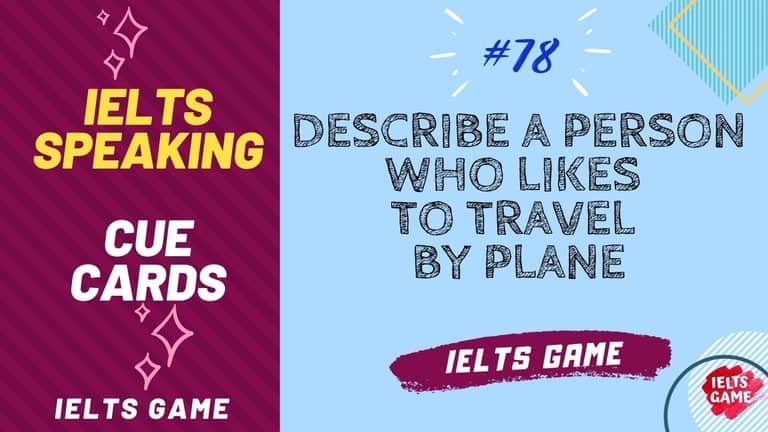 Describe a person who likes to travel by plane
