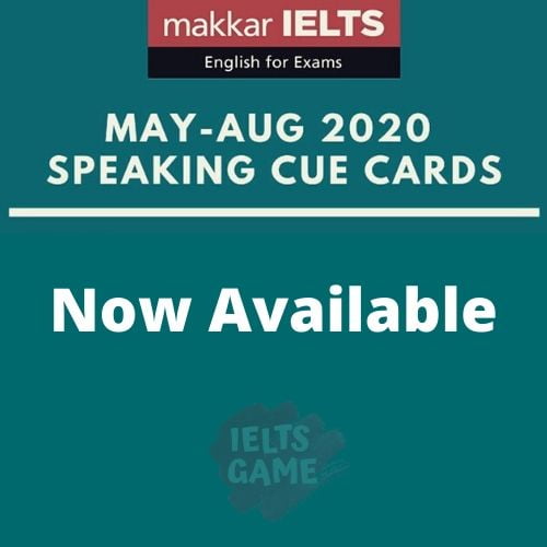Makkar IELTS Speaking May-Aug 2020 - PDF Edition