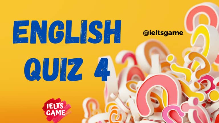 English quiz grammar 4