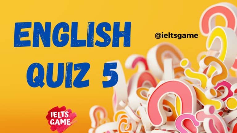 English quiz grammar 5