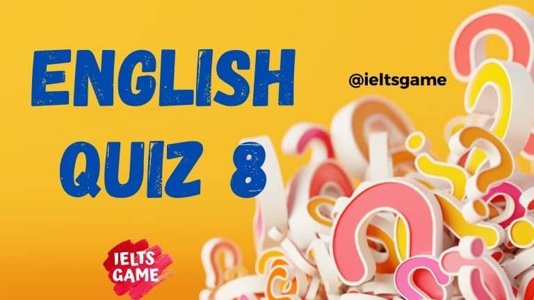 English quiz grammar 8